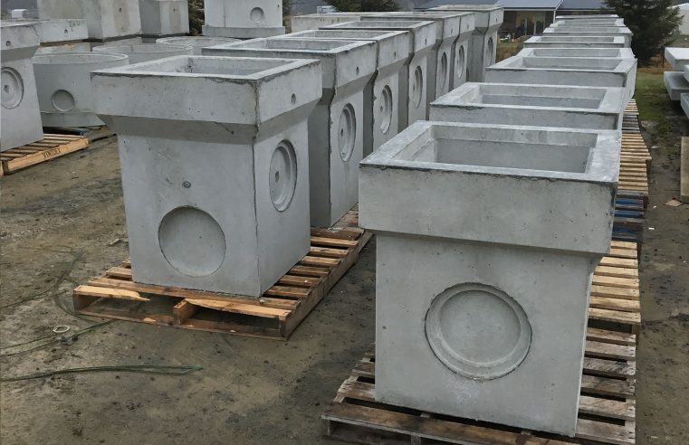 An exclusive range of glass-reinforced concrete (GRC) stormwater pits