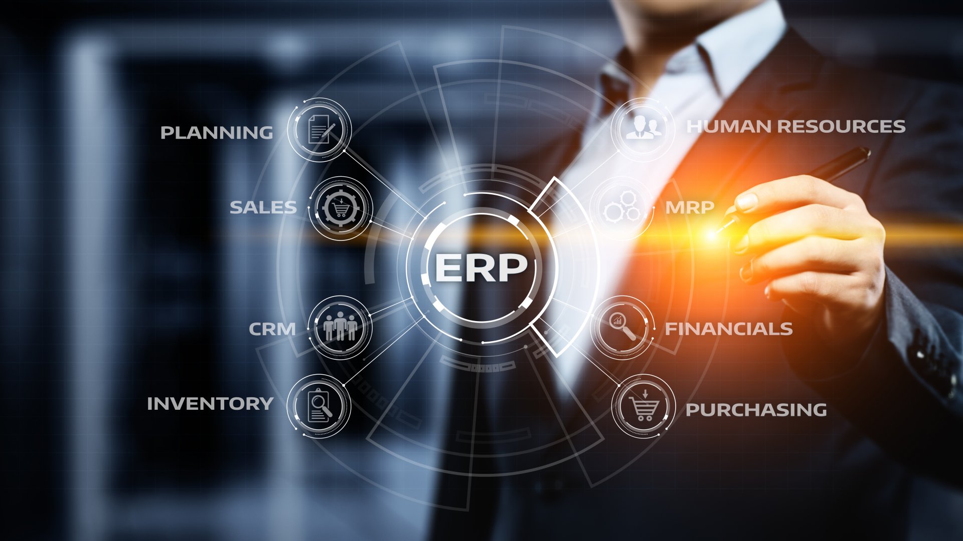 What is the purpose of ERP installation?