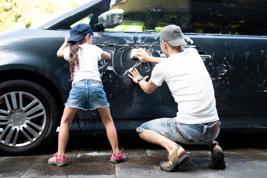 eco-friendly car washing service