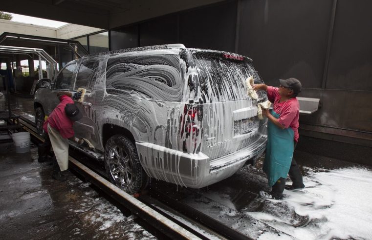 What is the difference between a basic car wash and a full-service car wash?